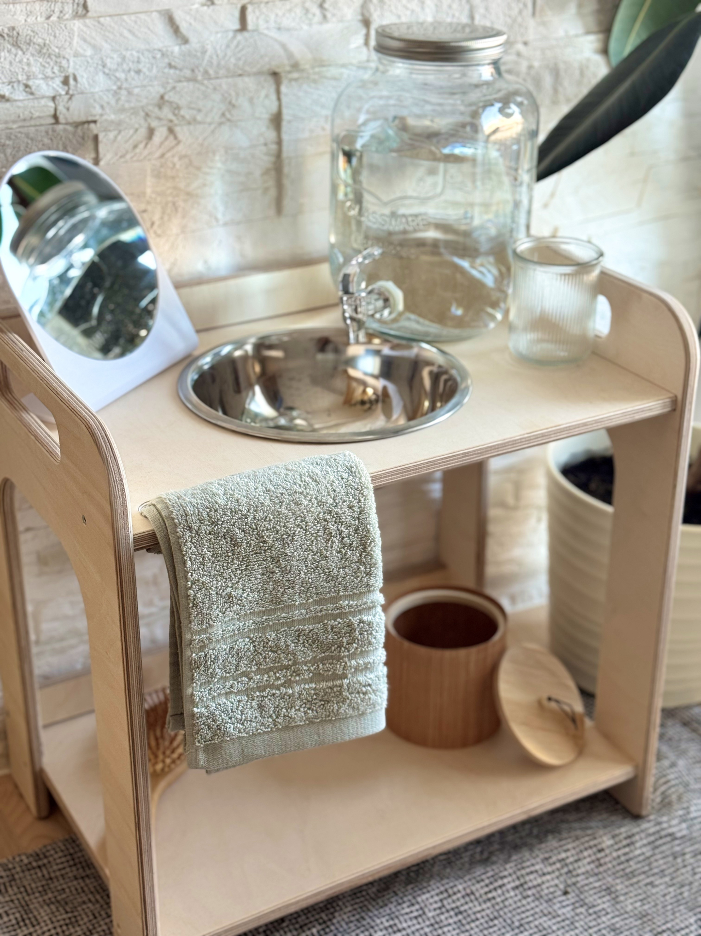 Montessori Wash Station for Kids