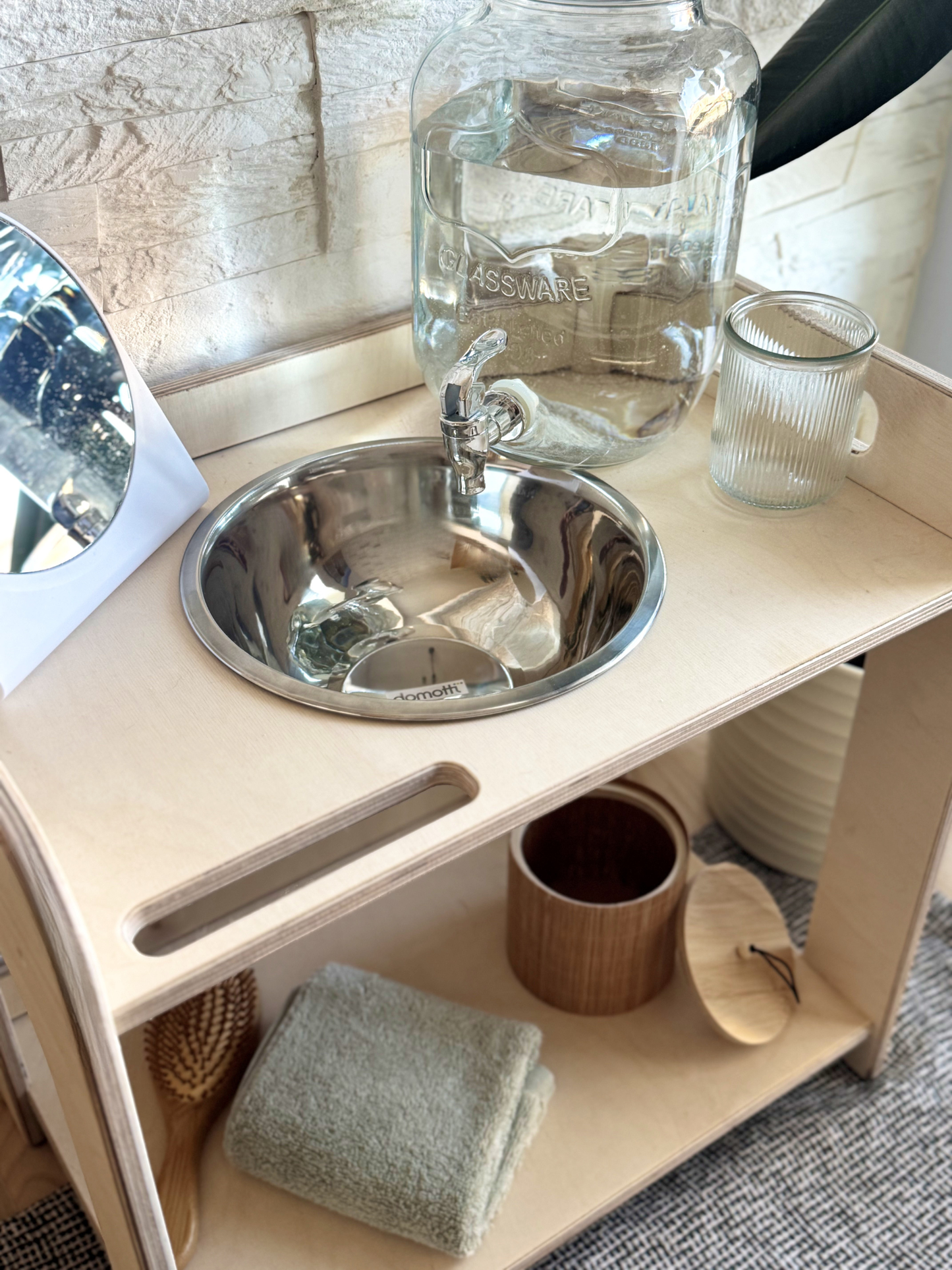 Montessori Wash Station for Kids