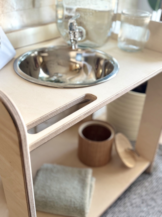 Montessori Wash Station for Kids