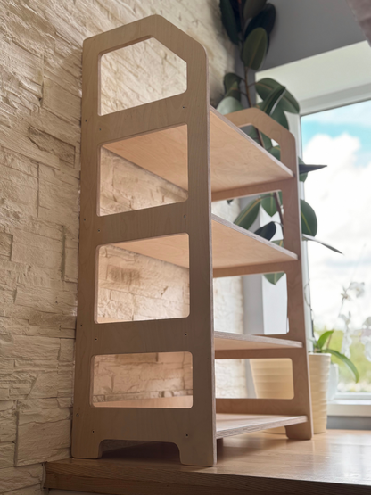 Montessori Wooden Shelf