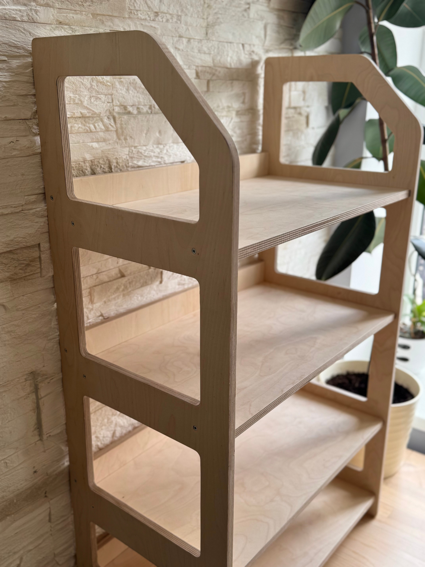 Montessori Wooden Shelf