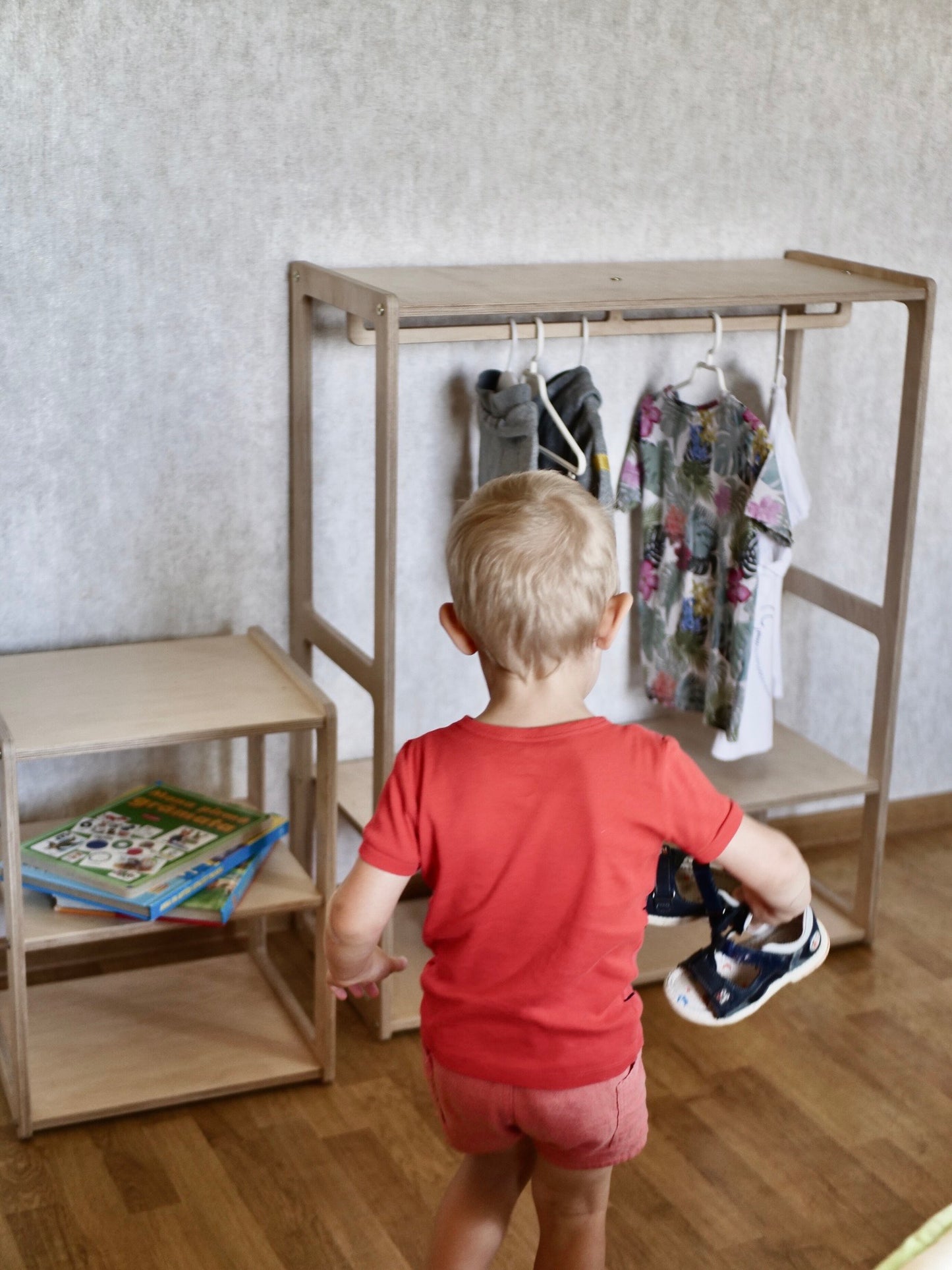 Kids Wardrobe and Shoe Organizer