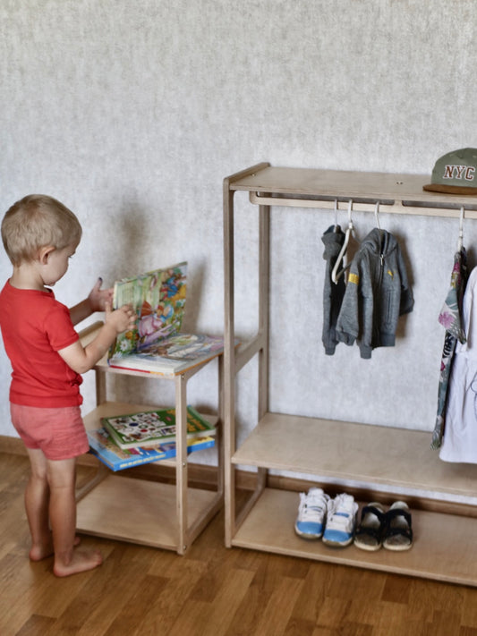 Kids Wardrobe and Shoe Organizer