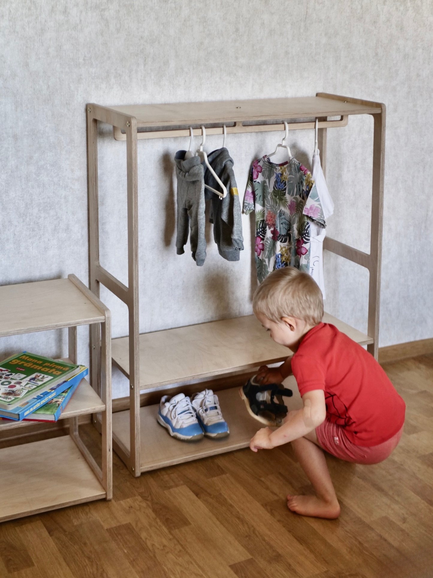 Kids Wardrobe and Shoe Organizer