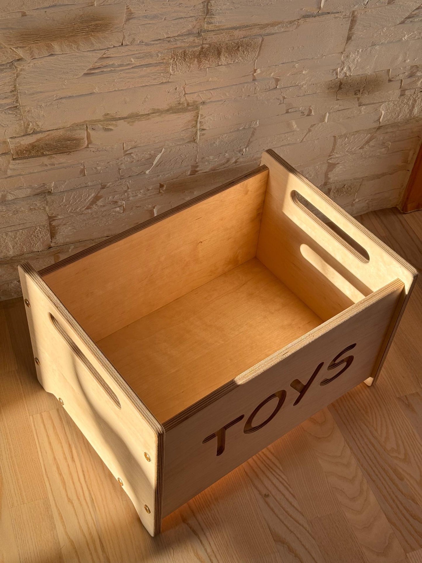 Wooden Toy Box