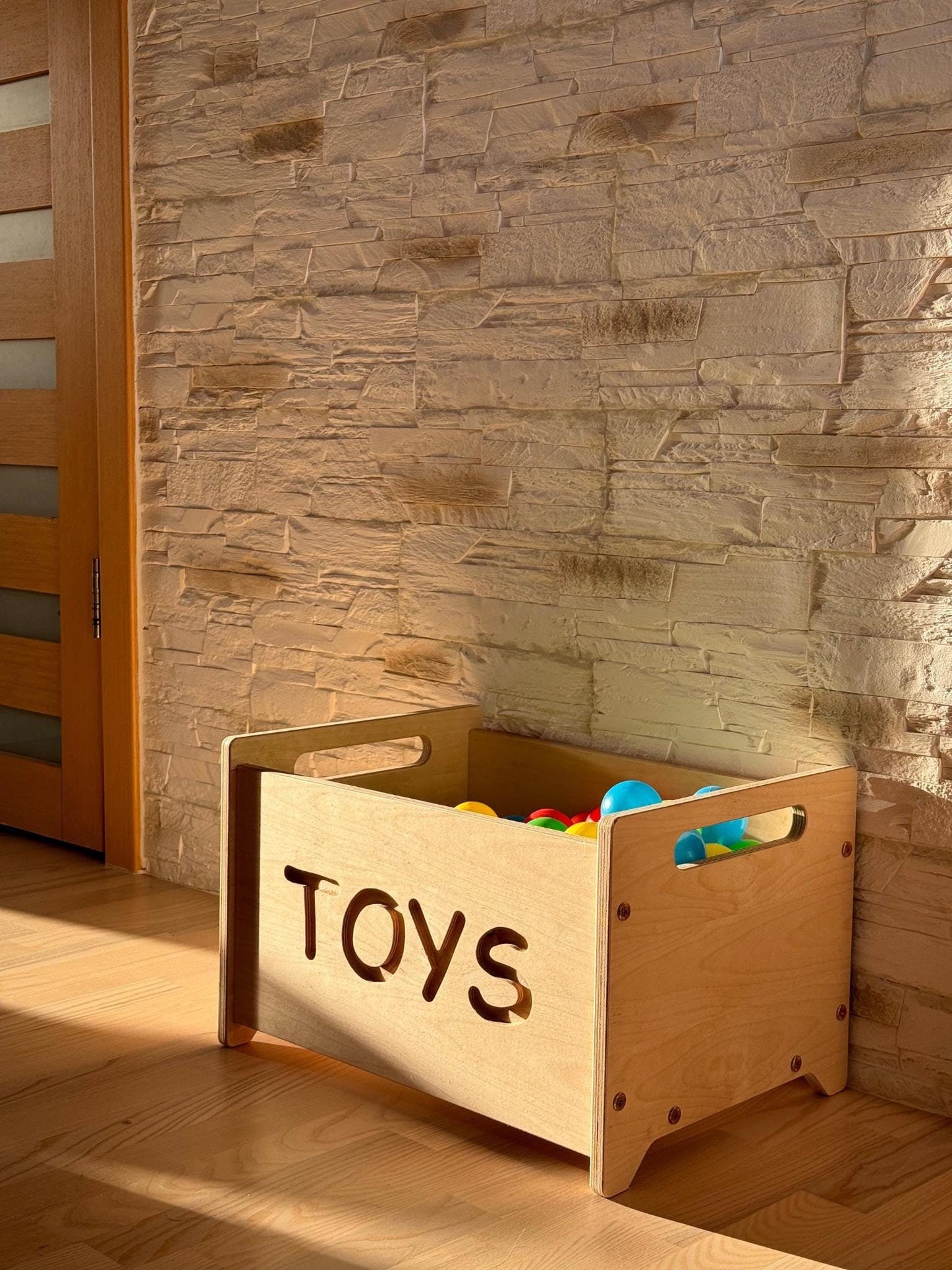 Wooden Toy Box