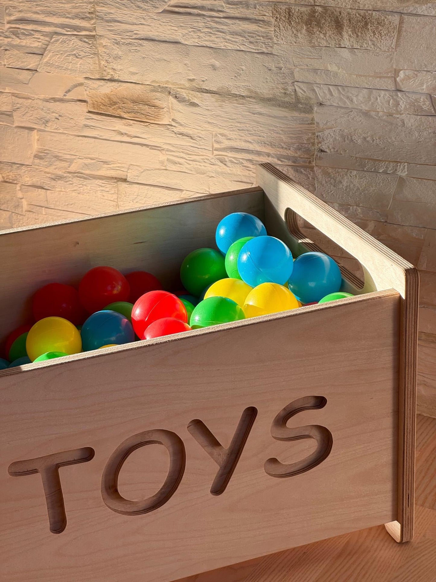 Wooden Toy Box