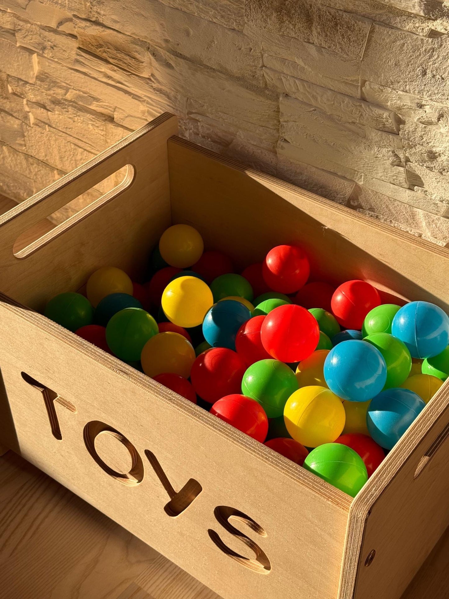 Wooden Toy Box