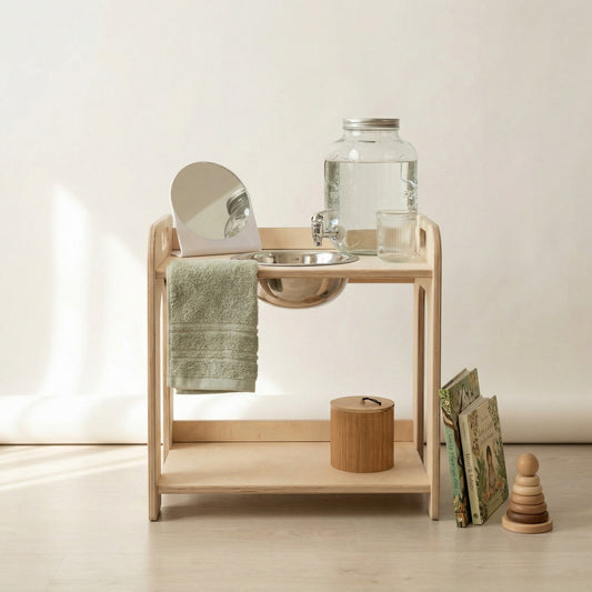 Montessori Open-Bowl Wash Station