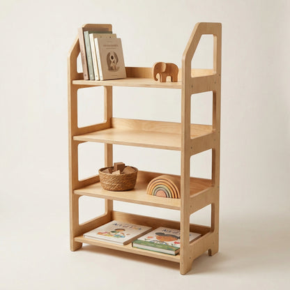 Montessori Wooden Shelf